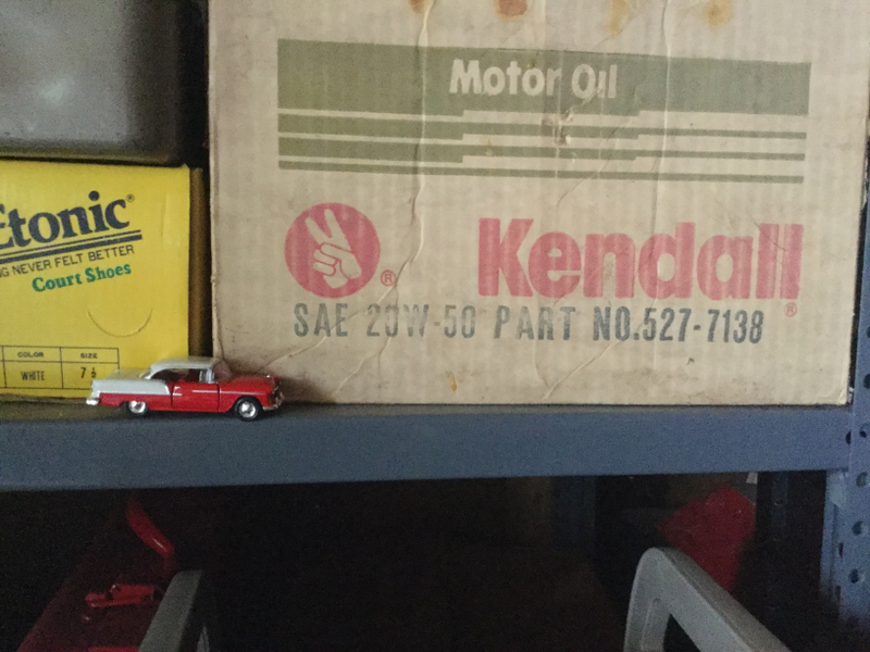 Illustration for article titled Murica Monday M2 Photodump: 1955 Chevrolet Bel Air in the garage and LaLD Storybook